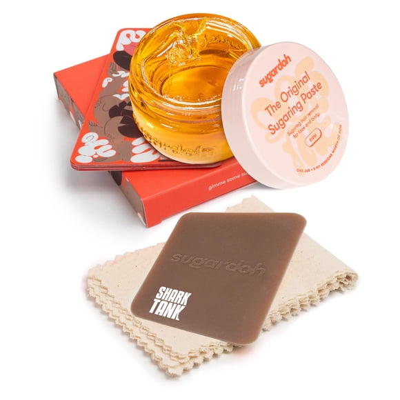 Kit de depilación con azúcar Sugardoh para rostro, brazos y piernas para mujer