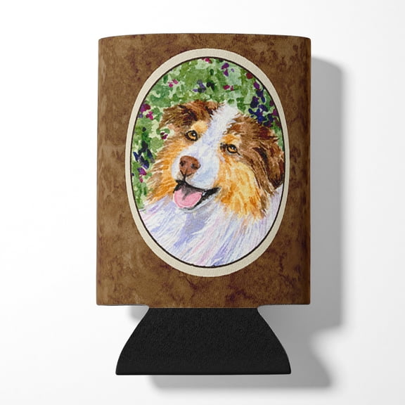 Caroline's Treasures SS8819CC Australian Shepherd Can or Bottle Hugger, Can Hugger, multicolor
