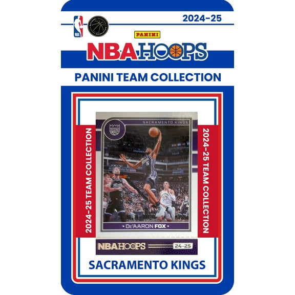 2024-25 Hoops Factory Sealed Team Set  Kings Domantas Sabonis De'Aaron Fox