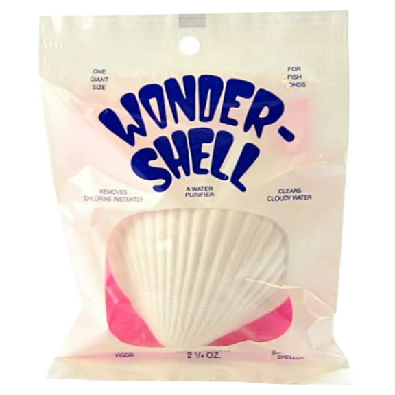 Weco Wonder Shell Removes Chlorine and Clears Cloudy Water in Aquariums