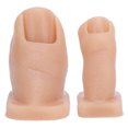 thumbnail image 1 of Modos De Práctica De Arte De Uñas De Silicona, Dedos De Los Pies De Práctica De Manicura, Modo De Pie Falso Para Puntas De Uñas, Entrenamiento Artístico, Uñas De Silicona, 1 of 7