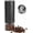 Stainless Steel Black, variant on XIMEI Portable Electric Burr Coffee Grinder, 38 Adjustable Grind Settings, USB Rechargeable Ceramic Core Conical Burr, for Espresso/French Press, Travel/Camping/Home/Office