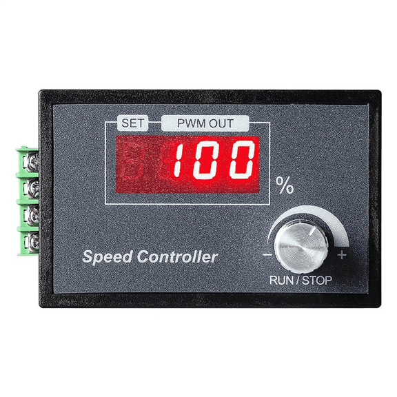 PWM DC Motor Speed Controller 6-60V 30A with Digital Display & Robust PCB - Perfect fo pwm25