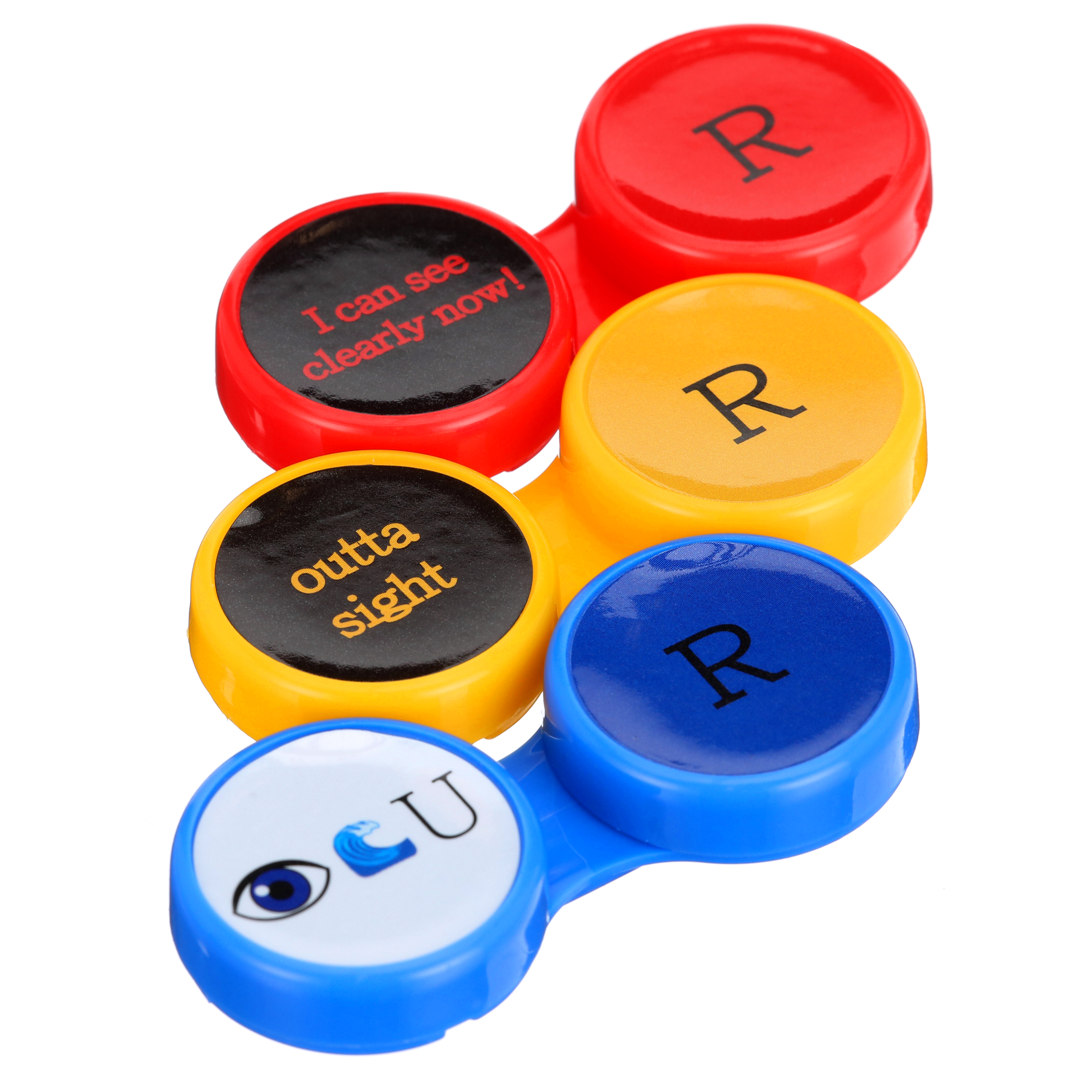 Caloptix Contact Lens Cases Mix