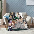 thumbnail image 6 of My Hero Academia Blanket, Anime Throw Blanket For Couch Sofa Bed, Soft Cozy Lightweight Warm Flannel Blanket, Home Decor, Anime Gifts For Boys Girls Kids Teens, 40"X30", 6 of 9