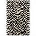 thumbnail image 2 of Momeni Serengeti Animal SG-05 Area Rug - Zebra, 2 of 3