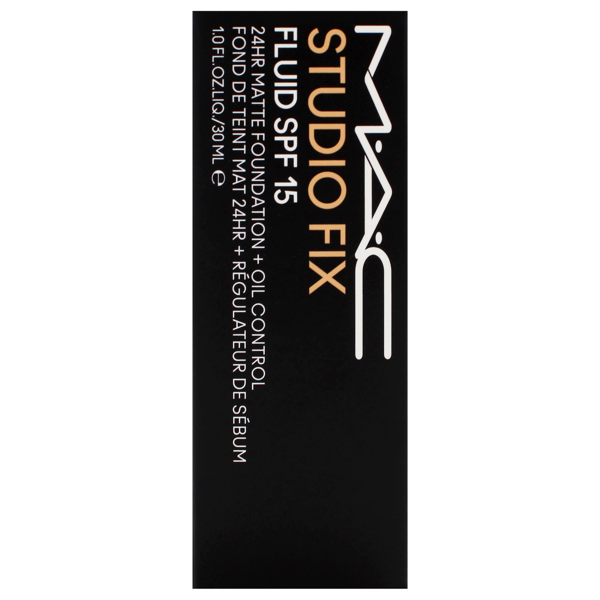MAC Studio Fix Fluid SPF 15 24Hr Matte Foundation Plus Oil Control - NC27 , 1 oz Foundation