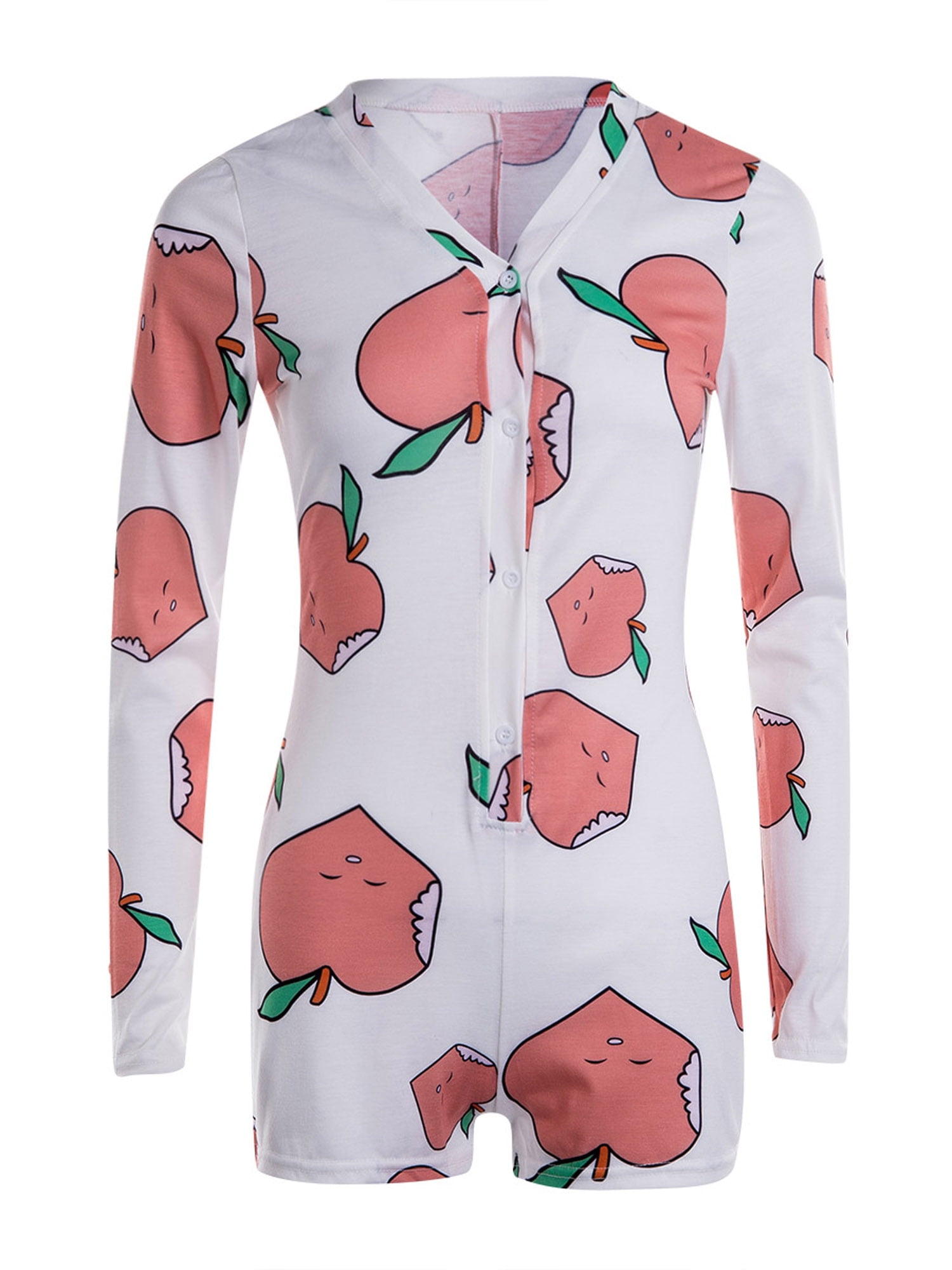 Peach onesie womens hot sale