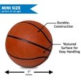 thumbnail image 2 of Mini Basketball en Caoutchouc 5 Pouces, 2 Pack Petit Basketball Parfait pour Mini Panier de Basketball, 2 of 6