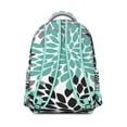 thumbnail image 3 of "Ethnic Tribal Print Backpack for Women - Roomy 17” Laptop Boho Chic Daypack, Water-Resistant College Bag for Campus, Dorm & Everyday Boho Fashion", 3 of 6
