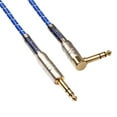 thumbnail image 4 of Cable de Instrumento Estéreo de 6,35 Mm Conector en ángulo de 6,3 Mm a Conector de 6,3 Mm Hugo  Cable de audio de conector auxiliar, 4 of 7