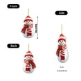 thumbnail image 3 of 2D Acrylic Snowman Christmas Hanging Ornament for Tree Decorations, Christmas Decor, Xmas Decorations, Holiday Home Decor, 3 of 3