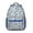 Blue-30, variant on Country Style Floral Waterproof Backpack - Lightweight School Bag for College Students