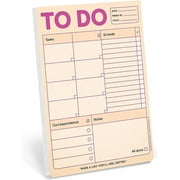 Knock Knock to Do Pad, Tasks List Pad, 6 x 9-inches (Pastel Edition)