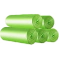 thumbnail image 1 of 100 organic waste bags, Tear Resistant, Food Waste Bags, 100% Compostable And Biodegradable5 rolls, 20 pieces per roll, 1 of 5