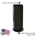 thumbnail image 3 of Azar 8" 2-Sided Revolving Pegboard Counter Unit Black (700508-BLK), 3 of 4