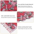 thumbnail image 5 of FORMRS Womens Scarf Winter Soft Long Big Warm Shawls Wrap Tassel Scarves, Sweet Strawberry, 5 of 9