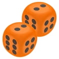 thumbnail image 4 of WORGEOUS Juego de dados EVA grandes, 2 uds., dados portátiles, accesorios para fiesta, juguete para fiesta, 4 of 9