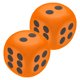 thumbnail image 4 of WORGEOUS Juego de dados EVA grandes, 2 uds., dados portátiles, accesorios para fiesta, juguete para fiesta, 4 of 9