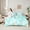 Gold Cyan, variant on Homewish Aesthetic Marble 7-Piece Twin Bedding Sets,Ink Fluid Desgin Bedding Comforter Set,Gold Cyan Sheet Sets For Teens,Breathable Bedroom Decor Reversible