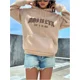 thumbnail image 2 of Sudadera Hoodie Mujer Con Capucha Fuentes Creativas Brooklyn, 2 of 7