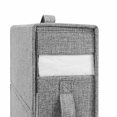 thumbnail image 4 of Organizador de sábanas perfecl plegable para fundas de edredón ropa Toallas Gris 3 piezas, 4 of 8