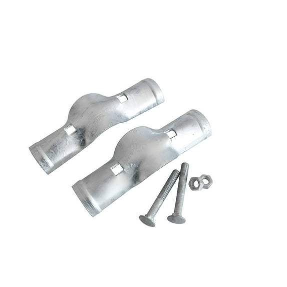 Mr.Garden Rail Boulevard Clamp 1-5/8 x 1-5/8,Zinc Coated,Without Burr,Bagged