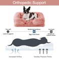 thumbnail image 4 of PayUSD Warming Fluffy Orthopedic Dog Beds for Large Dogs,Dog Bed with Plush Thick Egg Foam Support and Non-Slip Bottom, Large Waterproof and Machine Washable Pet Bed Cover, 4 of 8