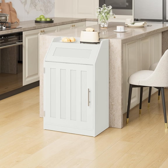 10-Gallon Trash Bin Cabinet