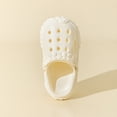 thumbnail image 6 of Huowey Summer Toddler Girls Clogs Garden Shoes Cute Cartoon Animal Graphic Lightweight Non- Tole Breathable Water Sandals Outdoor Beach Pool Soft Casual Footwear Slipper,White,6-7 Years, 6 of 9