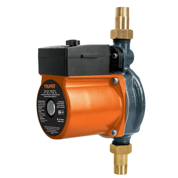 Bomba Presurizadora Truper 1/6 Hp Compacta y Silenciosa 25/lm PRE-1/6