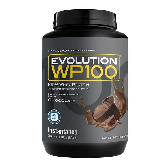 Proteína de Suero de Leche Evolution Nutraceutical WP100 Chocolate 1400g