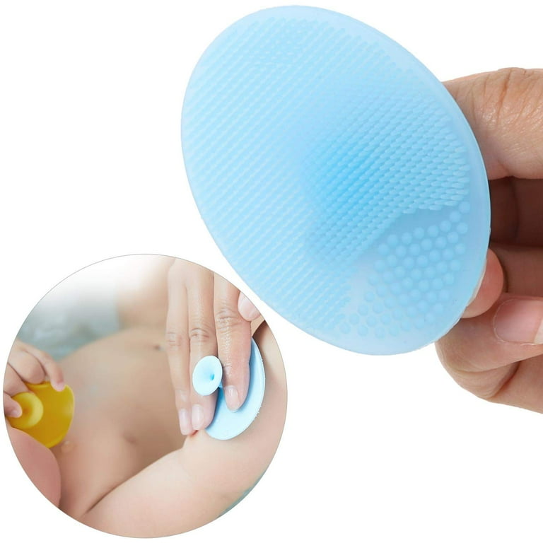 OBSCYON 6 Pieces Soft Silicone Face Scrubber Facial Cleansing Brush Pore  Cleansing Pad, Lip Exfoliator Brush, Silicone Face Mask Brush for Skin Care