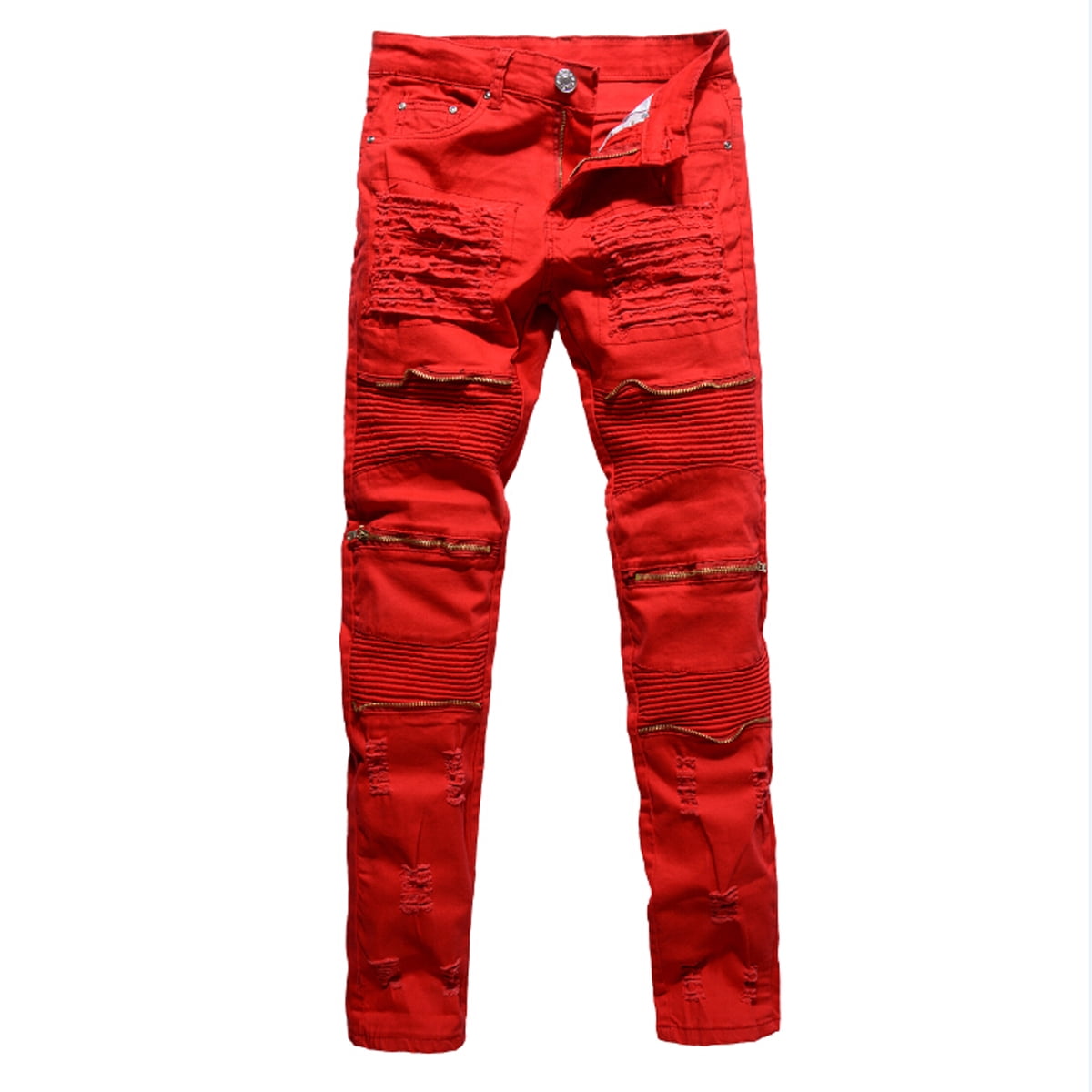 mens red jeans for sale