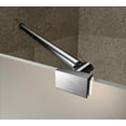 thumbnail image 4 of Aston Sdr985f-28-10 Nautis 28" Wide X 72" High Frameless Hinged Shower Door - Stainless, 4 of 7