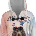 thumbnail image 4 of 4th of July Boykin Spaniel Celebrates Independence Day All Over Print 3D Hooded Duffle Toggle Coat Dog Lover - 12010, 4 of 6