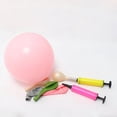 thumbnail image 5 of Bomba de aire manual para decoración de fiestas de cumpleaños, bomba inflable para llenar globos de fiesta, suministros portátiles, 5 of 5