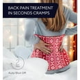 thumbnail image 5 of Geniani XL Heating Pad for Back & Cramps Relief – Ultra-Soft Machine Washable Heat Pad, Holiday Gift Edition (12"×24", Christmas Red), 5 of 7