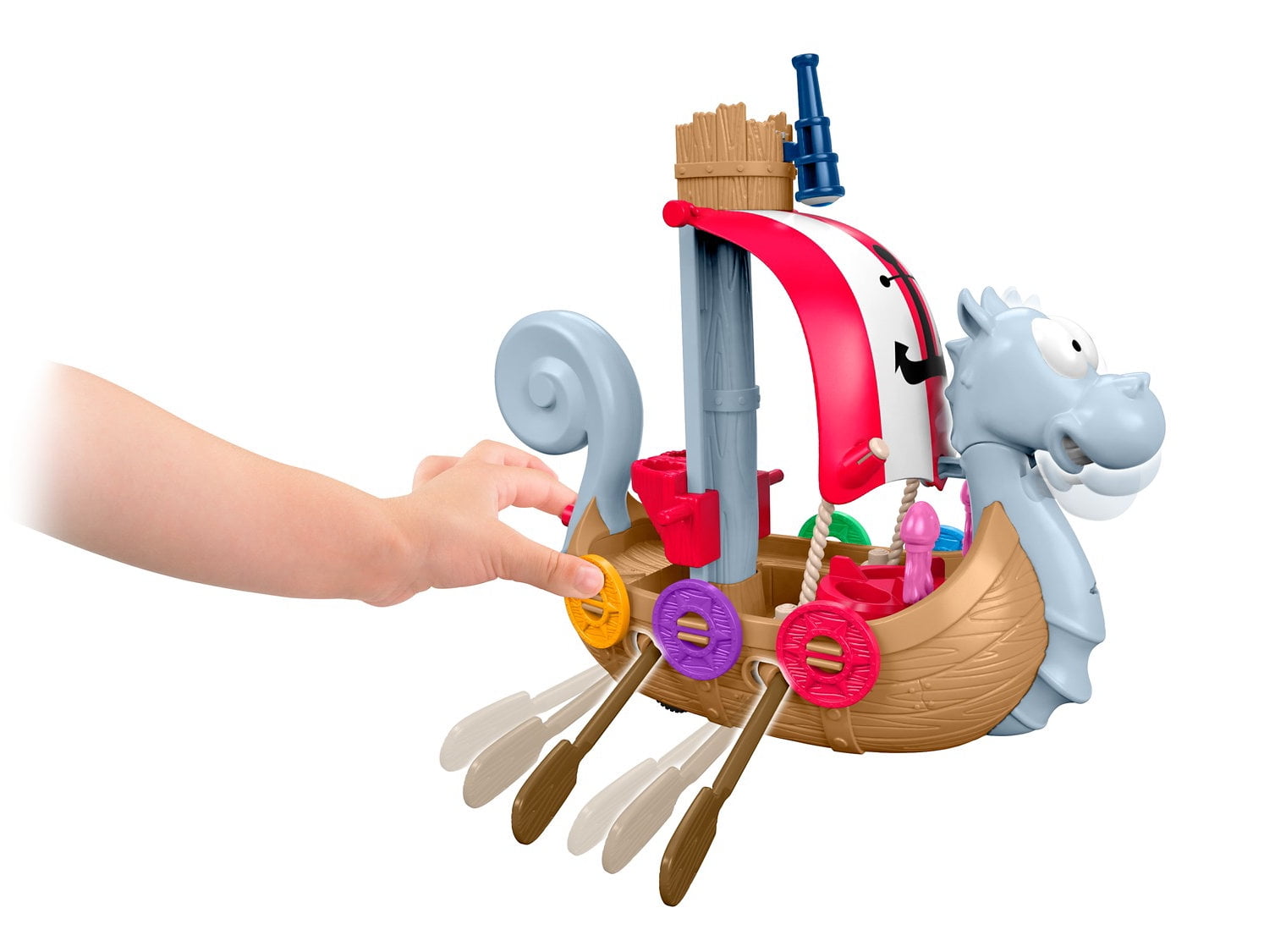 Imaginext deals viking ship