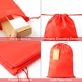 thumbnail image 3 of BAFAMISS Drawstring Bags with 3pcs Kraft Paper Cards, 3 Pack Reusable Storage Bags for Clothes, 3 of 6