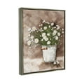 thumbnail image 3 of Stupell Industries Daisies in Country Bucket Botanical & Floral Painting Gray Floater Framed Art Print Wall Art, 25 x 31, 3 of 9
