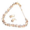 thumbnail image 1 of Conjunto de Joyería Nupcial, Con Decoración de Diamantes de Imitación, Estilo Moderno, Material de Aleación Duradero, Especial y Exquisito, Adecuado para Citas, Fiestas,, 1 of 7