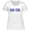 AA-White, variant on Inktastic New York in Blue Text Women's Plus Size T-Shirt