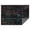 Math Equations Chemical-2, variant on Math Equations Chemical Structures Black Rectangle Tablecloth 60"x102",Waterproof Polyester Rectangle Table Cloth, Wipeable Spillproof Polyester Tablecloth for Dining, Camping, Indoor and Outdoor
