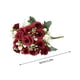 thumbnail image 2 of Peones Flores Artificiales Rosa de Seda Y Ramo de Peones para Decoraciones de Boda Del Hogar, Guía de la Flor de Mano de la Ruta Decoración de la Pared, 2 of 7