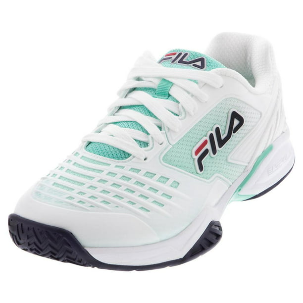 Fila Men`s Axilus 2 Energized Tennis Shoes White and Navy ( 7.5 