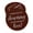 Brown, variant on Inkdotpot Pack Of 100 Thank You Baby/ Bridal Shower Favor Paper Tags Craft Real Gold Foil Hang Tags