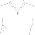 thumbnail image 2 of Bling Jewelry Womens Bridal Necklace Teardrop Black Freshwater Pearl Bird Caged Pendant in Silver, 2 of 4