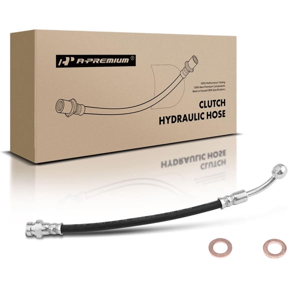 A-Premium Clutch Hydraulic Hose Line Compatible with Hyundai Sonata 1999-2005 & Kia Optima Magentis 2001-2006, Replace# 4164038000, 4164038010