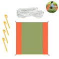 thumbnail image 3 of Wosthever Rectángulo Impermeable Parasol Tela Oxford Playa al aire libre Refugio para el sol Manta de picnic Ligero Camping Rainfly Refugio Colores Jardín y Patio No.2 Wosthever HA026603-02, 3 of 6